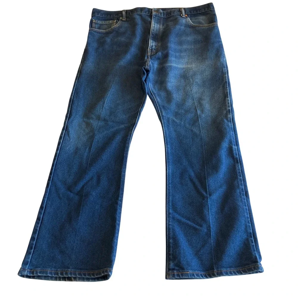 Levis 517 Jeans Mens 42x30 (Fit 41x30) Relaxed Fit Straight Leg Blank Tab